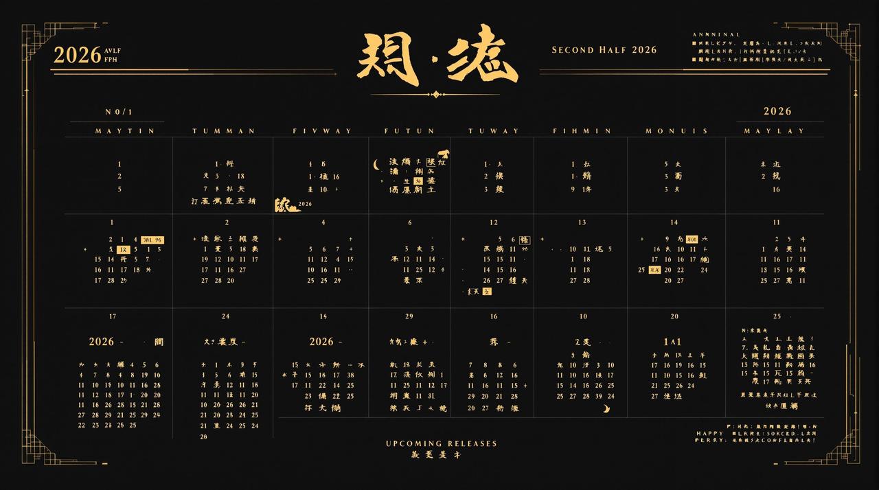 樱花风车动漫 樱花风车动漫独家：2026下半年追番日历